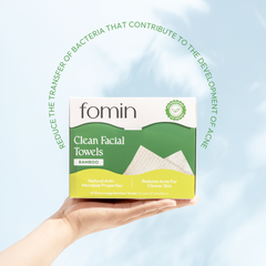Clean Facial Towels | Bamboo: 50 Pack