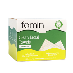 Clean Facial Towels | Bamboo: 50 Pack