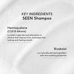 SEEN Shampoo (Fragrance Free)