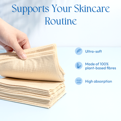 Clean Facial Towels | Bamboo: 50 Pack